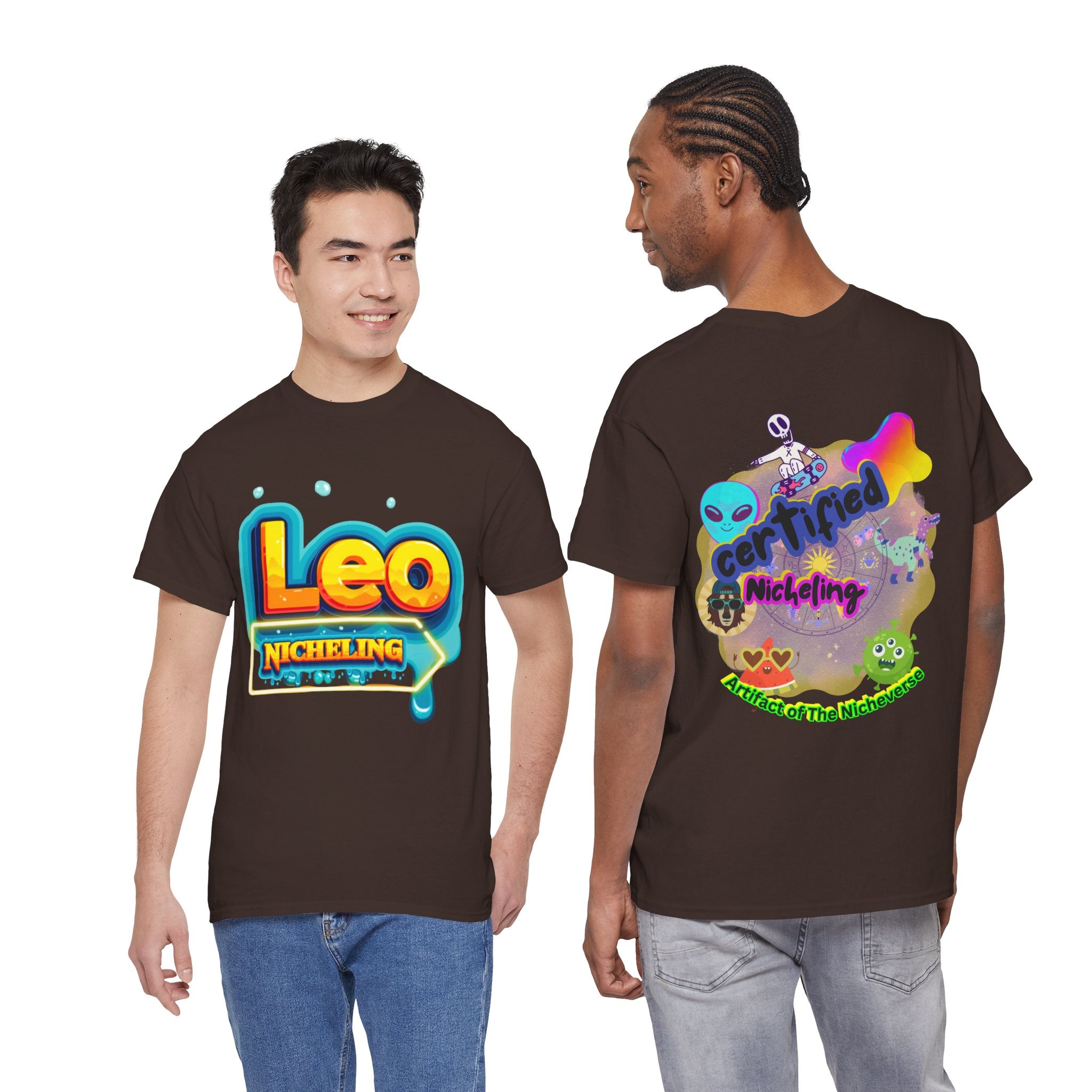 🦁 Leo Nicheling T-Shirt — Official Artifact of the Nicheverse