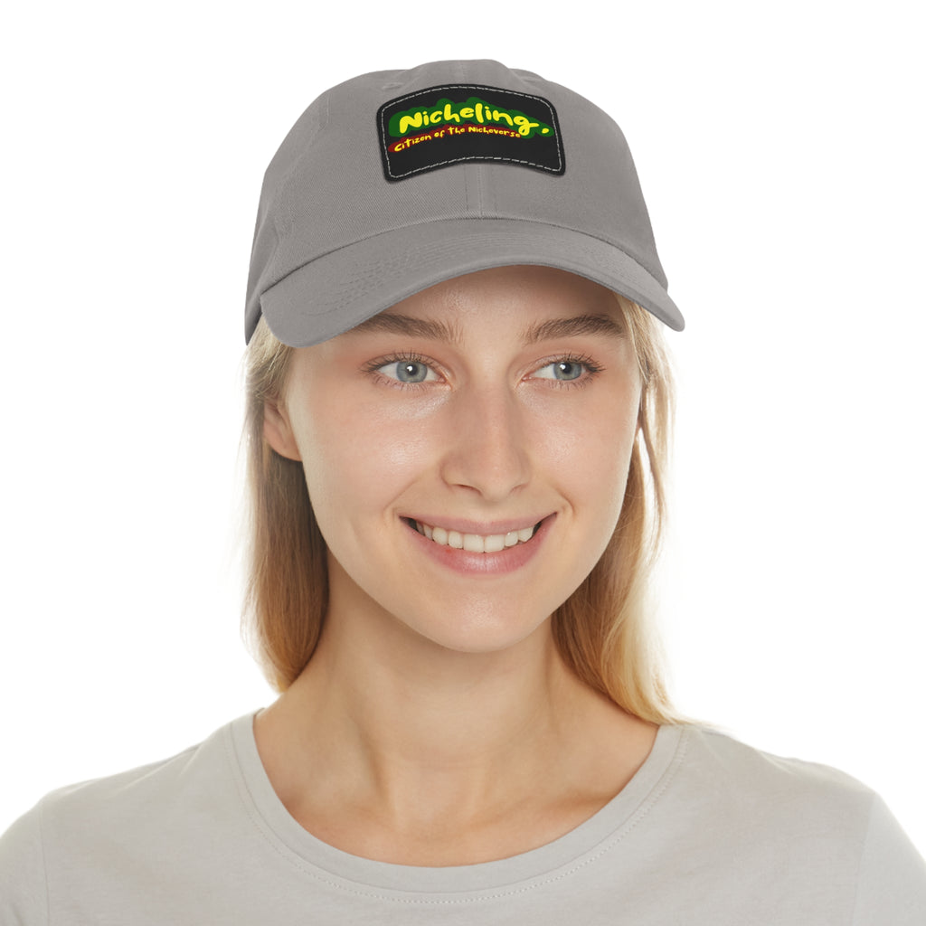 Nicheling Citizen” Leather Patch Hat – Official Explorer Edition of the Nicheverse