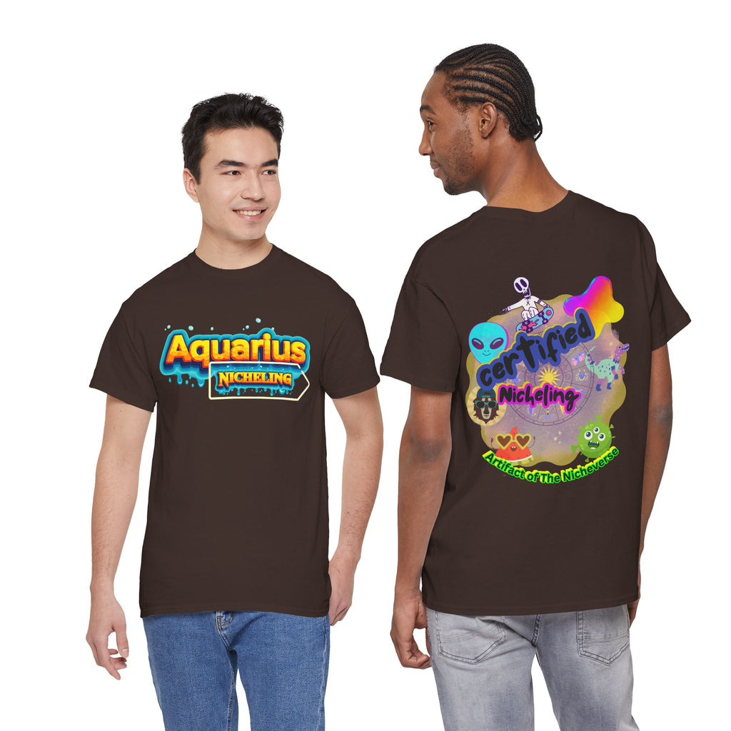 🌬️ Aquarius Nicheling T-Shirt — Official Artifact of the Nicheverse