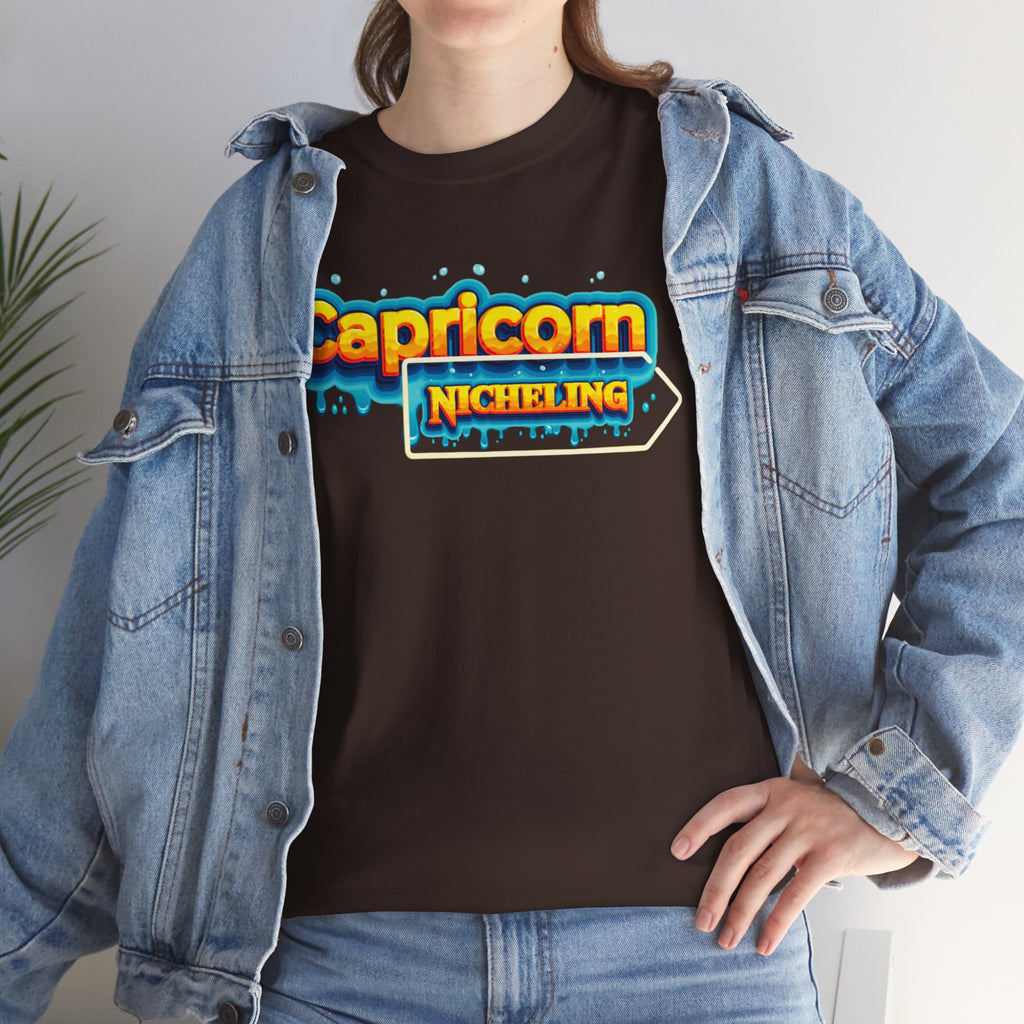 🐐 Capricorn Nicheling T-Shirt — Official Artifact of the Nicheverse