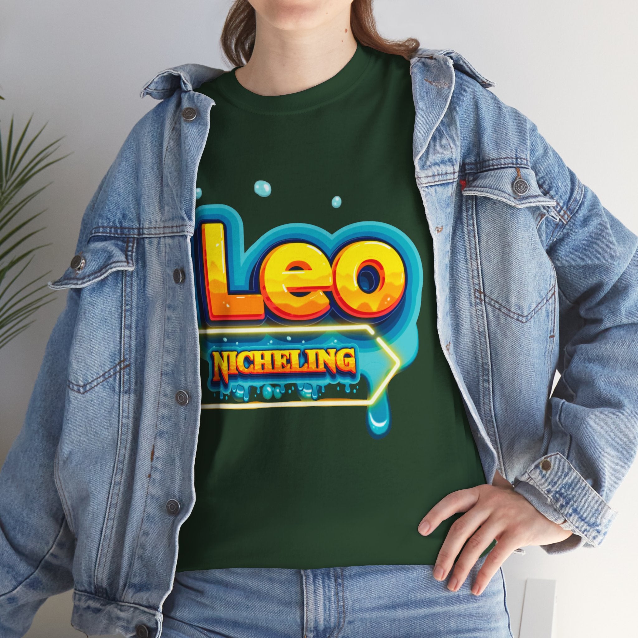 🦁 Leo Nicheling T-Shirt — Official Artifact of the Nicheverse