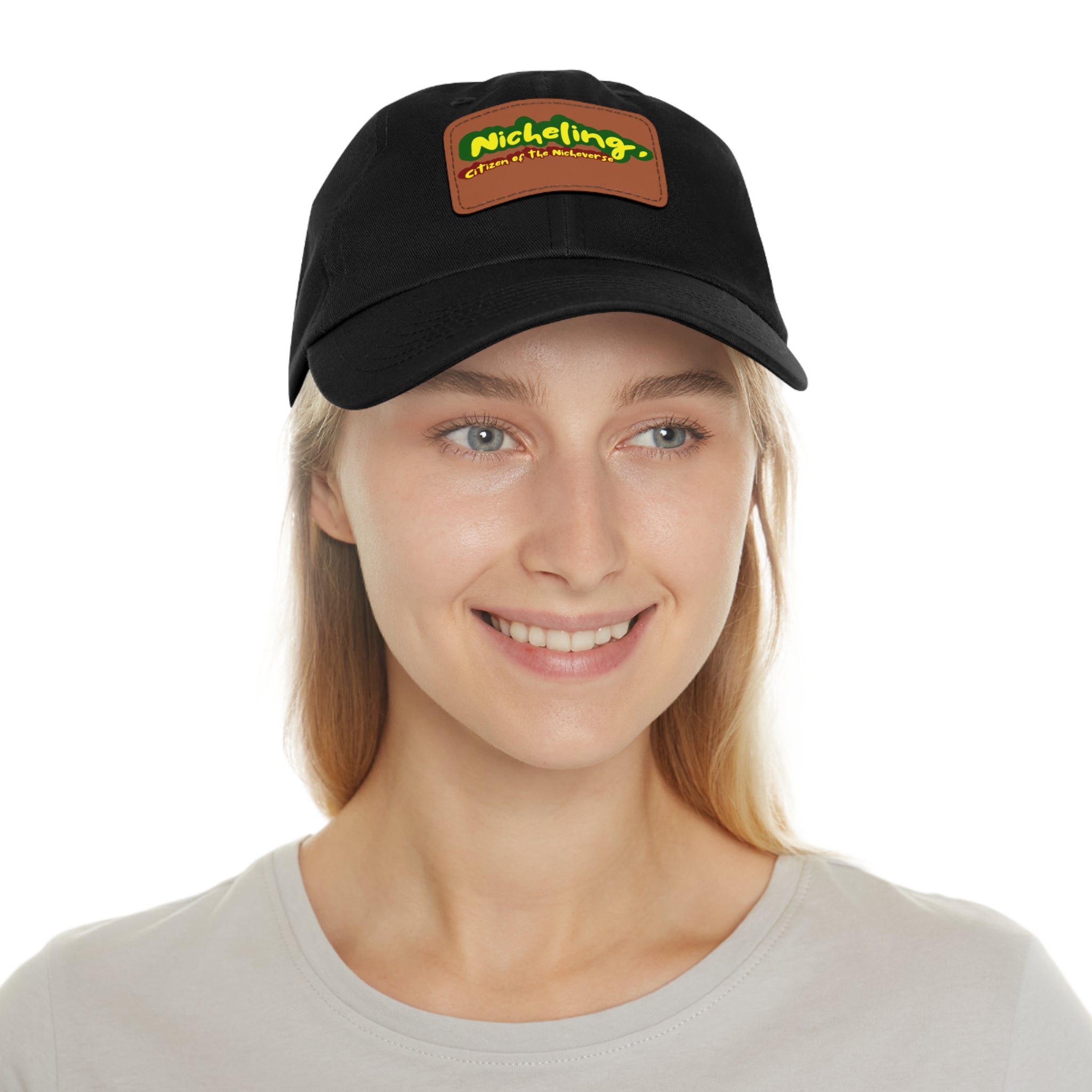 Nicheling Citizen” Leather Patch Hat – Official Explorer Edition of the Nicheverse