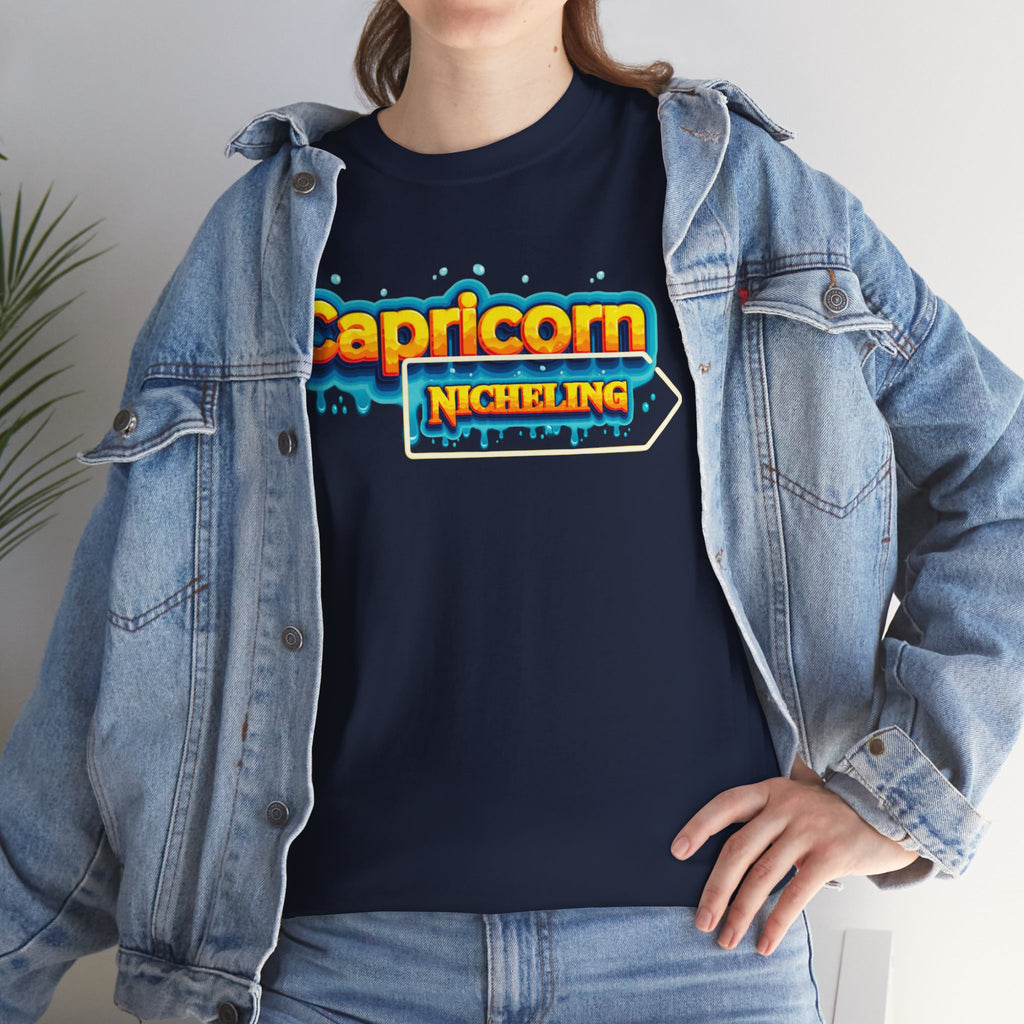 🐐 Capricorn Nicheling T-Shirt — Official Artifact of the Nicheverse