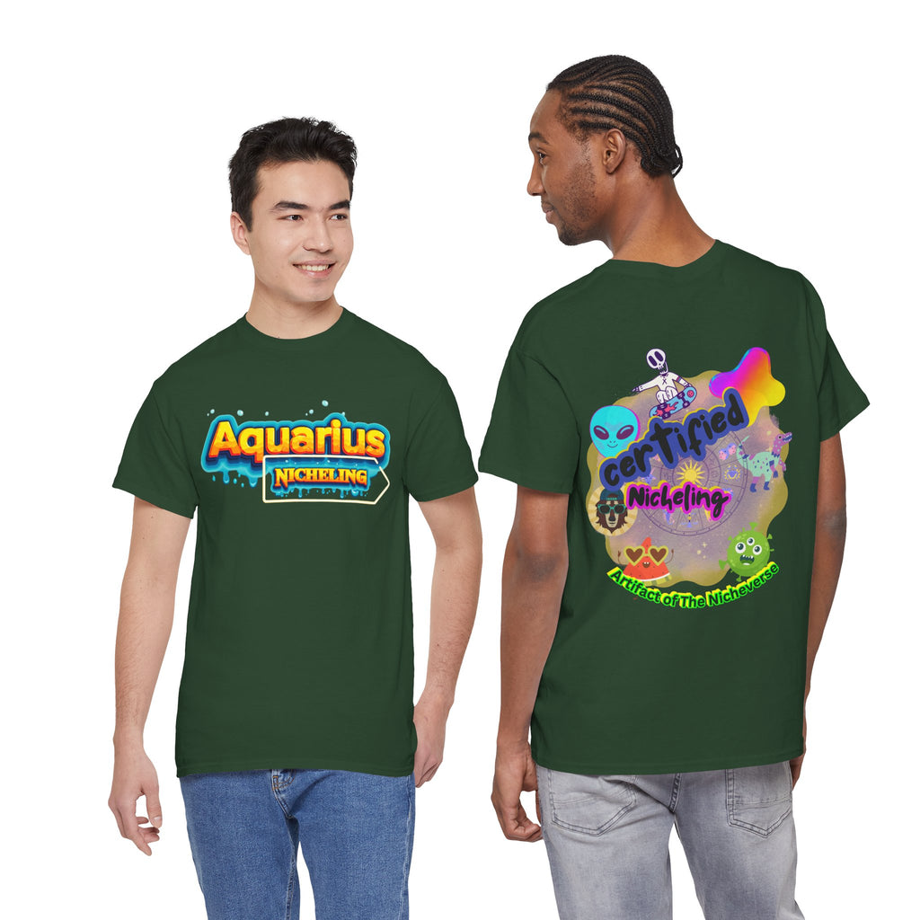 🌬️ Aquarius Nicheling T-Shirt — Official Artifact of the Nicheverse