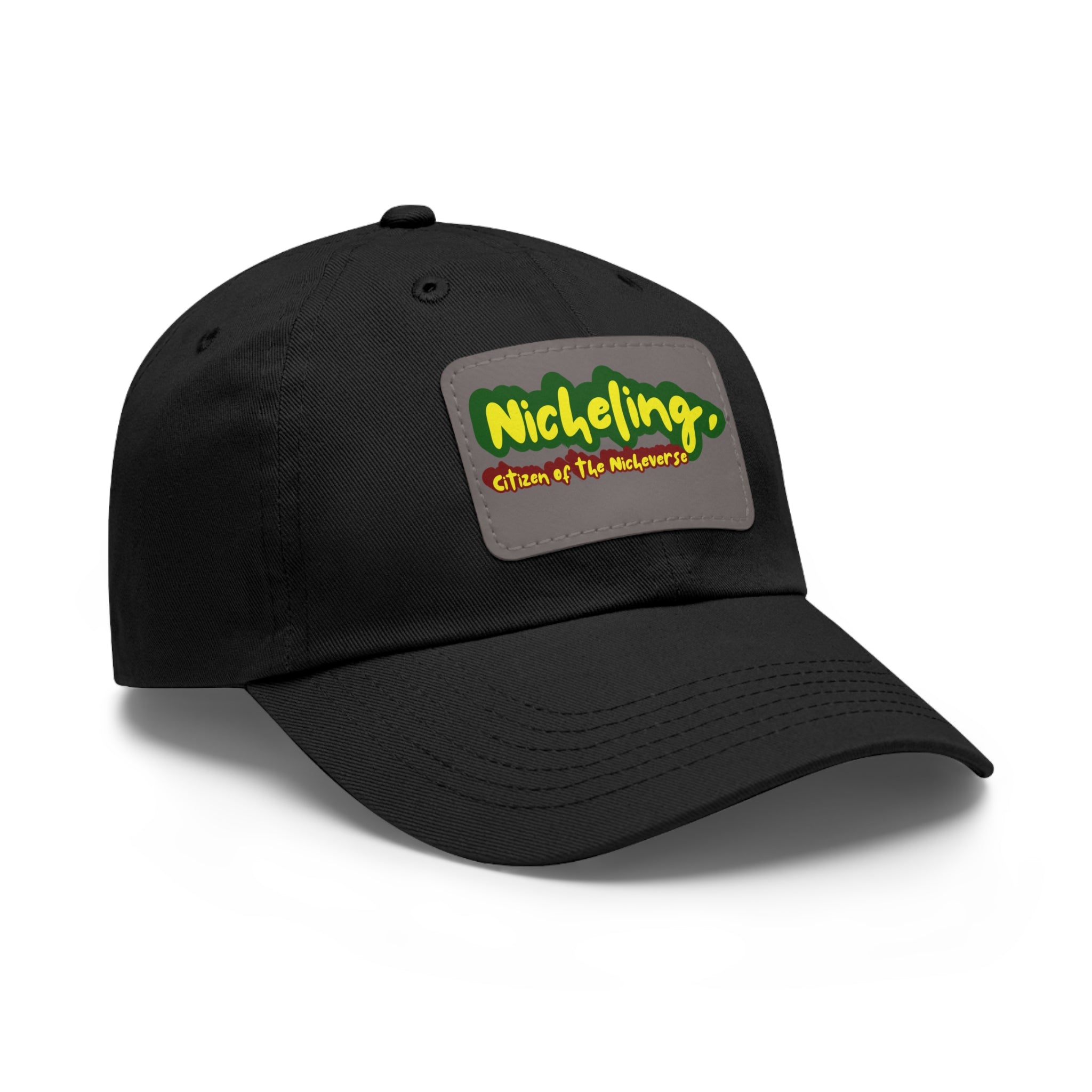 Nicheling Citizen” Leather Patch Hat – Official Explorer Edition of the Nicheverse
