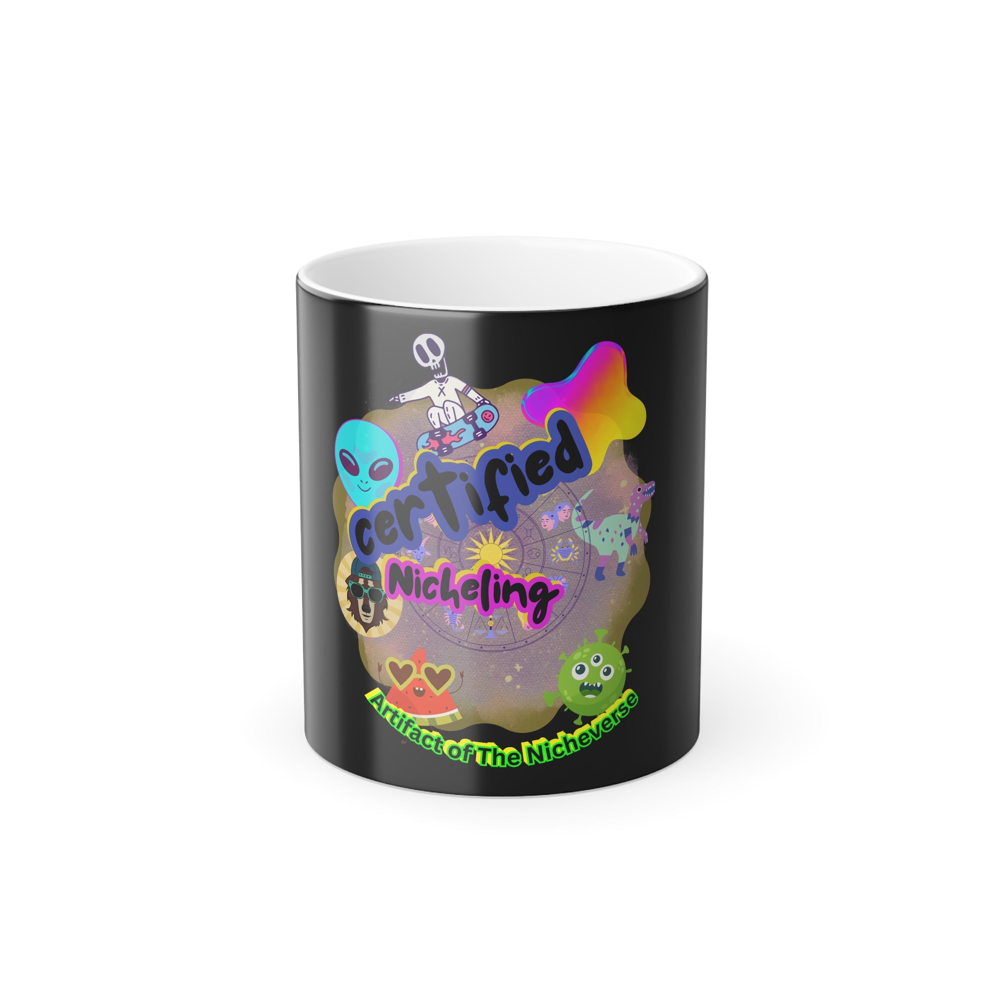 Certified Nichelings Artifact Morphing Mug — Official Collector’s Relic of the Nicheverse