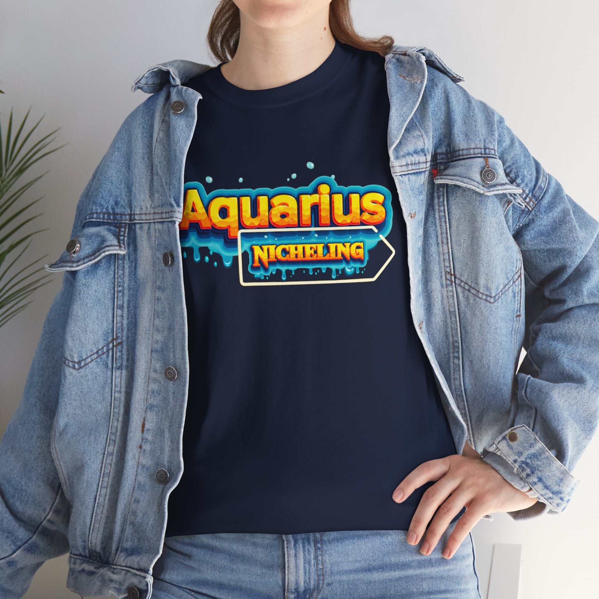 🌬️ Aquarius Nicheling T-Shirt — Official Artifact of the Nicheverse