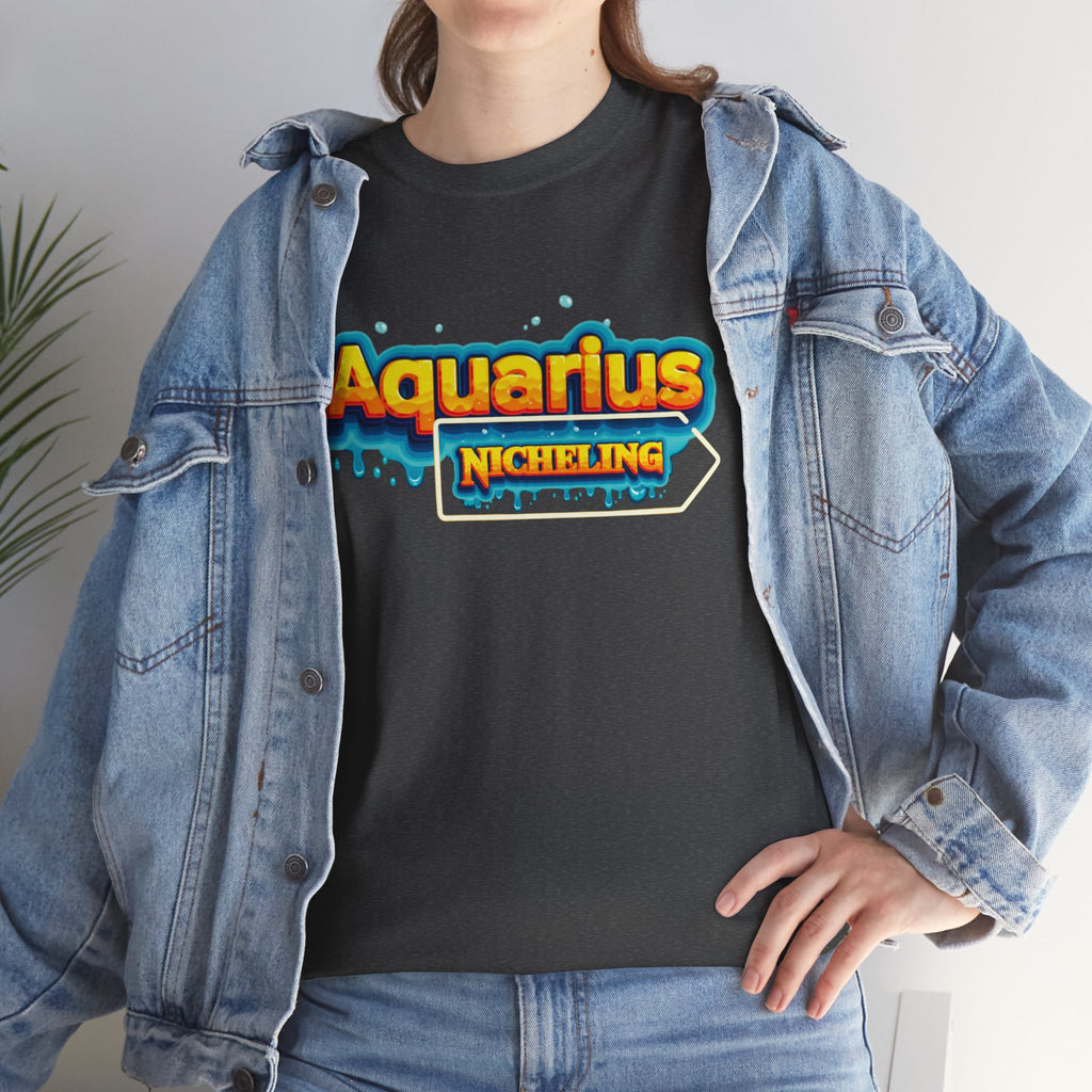 🌬️ Aquarius Nicheling T-Shirt — Official Artifact of the Nicheverse