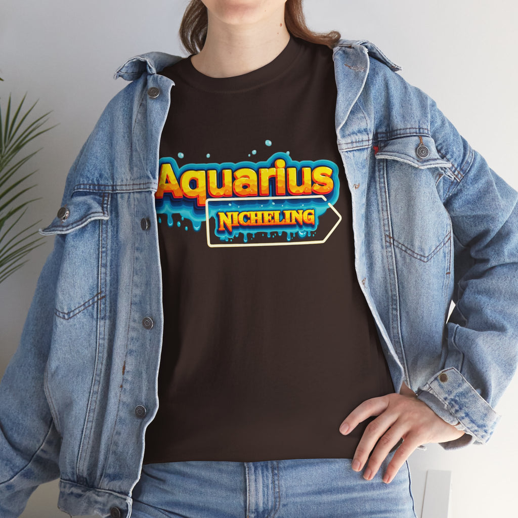 🌬️ Aquarius Nicheling T-Shirt — Official Artifact of the Nicheverse