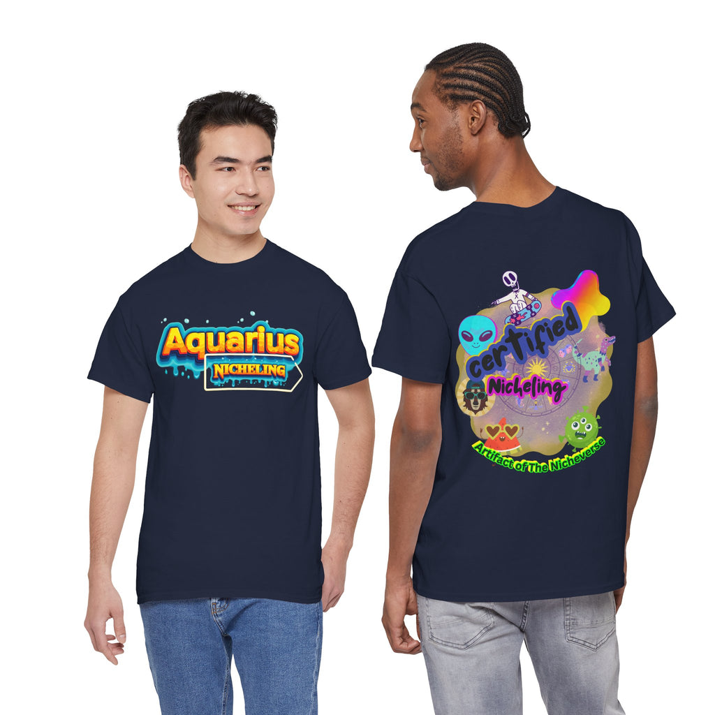 🌬️ Aquarius Nicheling T-Shirt — Official Artifact of the Nicheverse