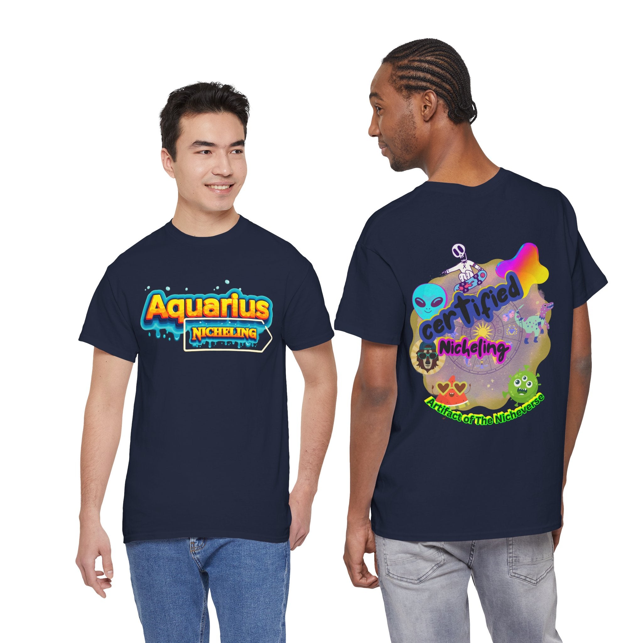 🌬️ Aquarius Nicheling T-Shirt — Official Artifact of the Nicheverse