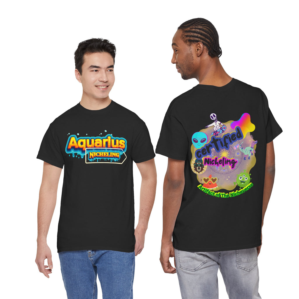 🌬️ Aquarius Nicheling T-Shirt — Official Artifact of the Nicheverse