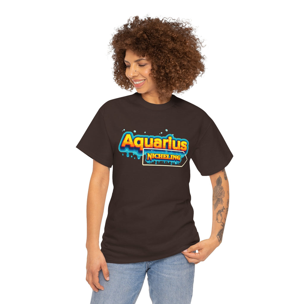 🌬️ Aquarius Nicheling T-Shirt — Official Artifact of the Nicheverse