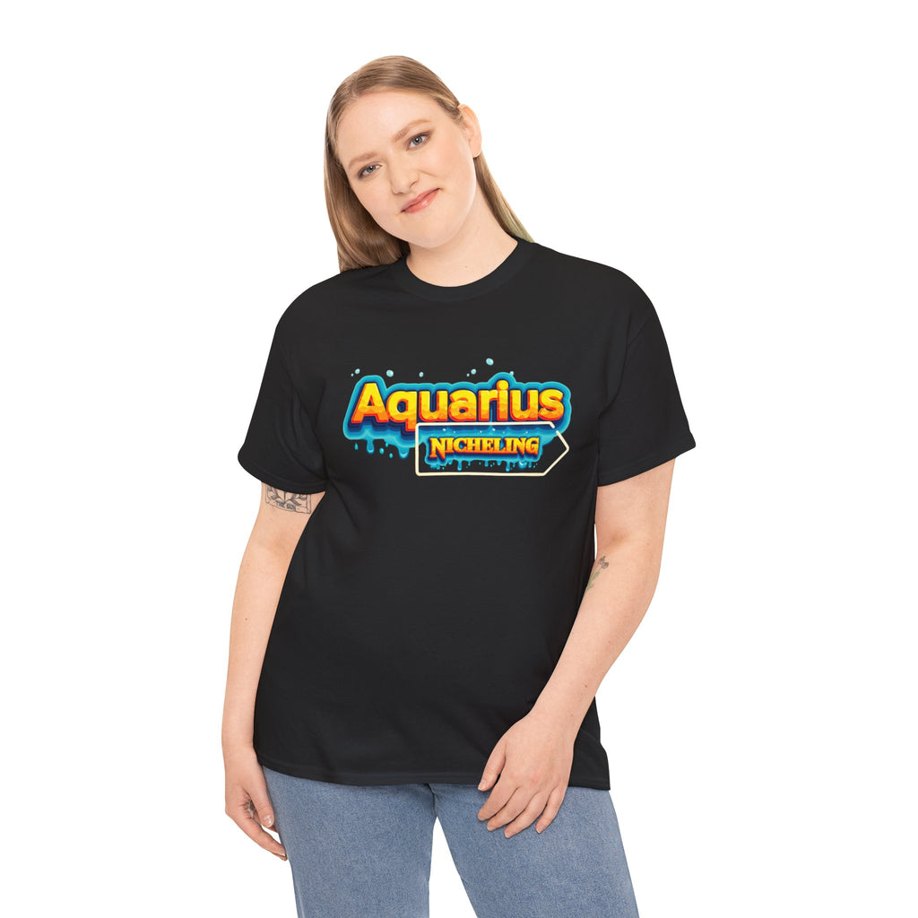 🌬️ Aquarius Nicheling T-Shirt — Official Artifact of the Nicheverse