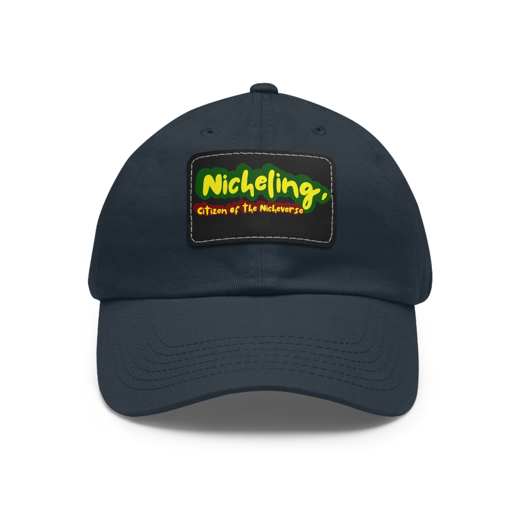 Nicheling Citizen” Leather Patch Hat – Official Explorer Edition of the Nicheverse
