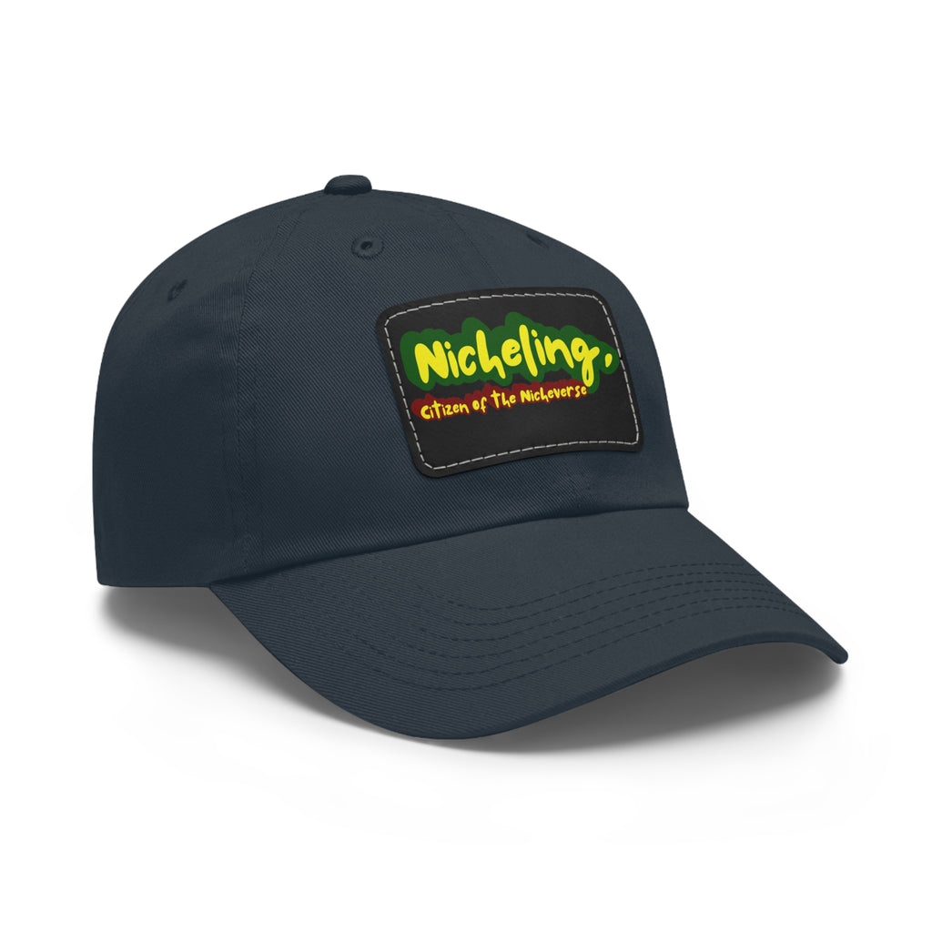Nicheling Citizen” Leather Patch Hat – Official Explorer Edition of the Nicheverse