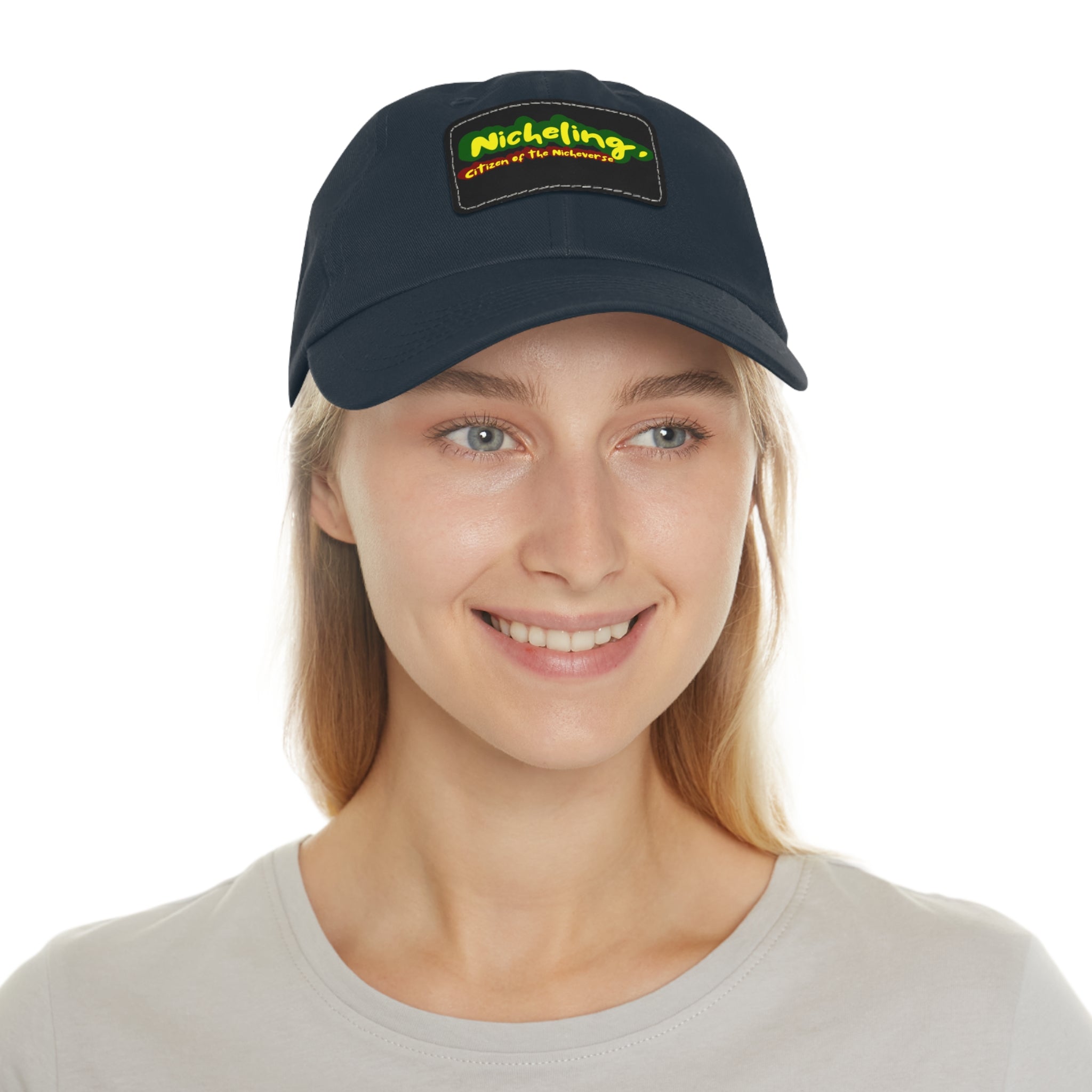 Nicheling Citizen” Leather Patch Hat – Official Explorer Edition of the Nicheverse
