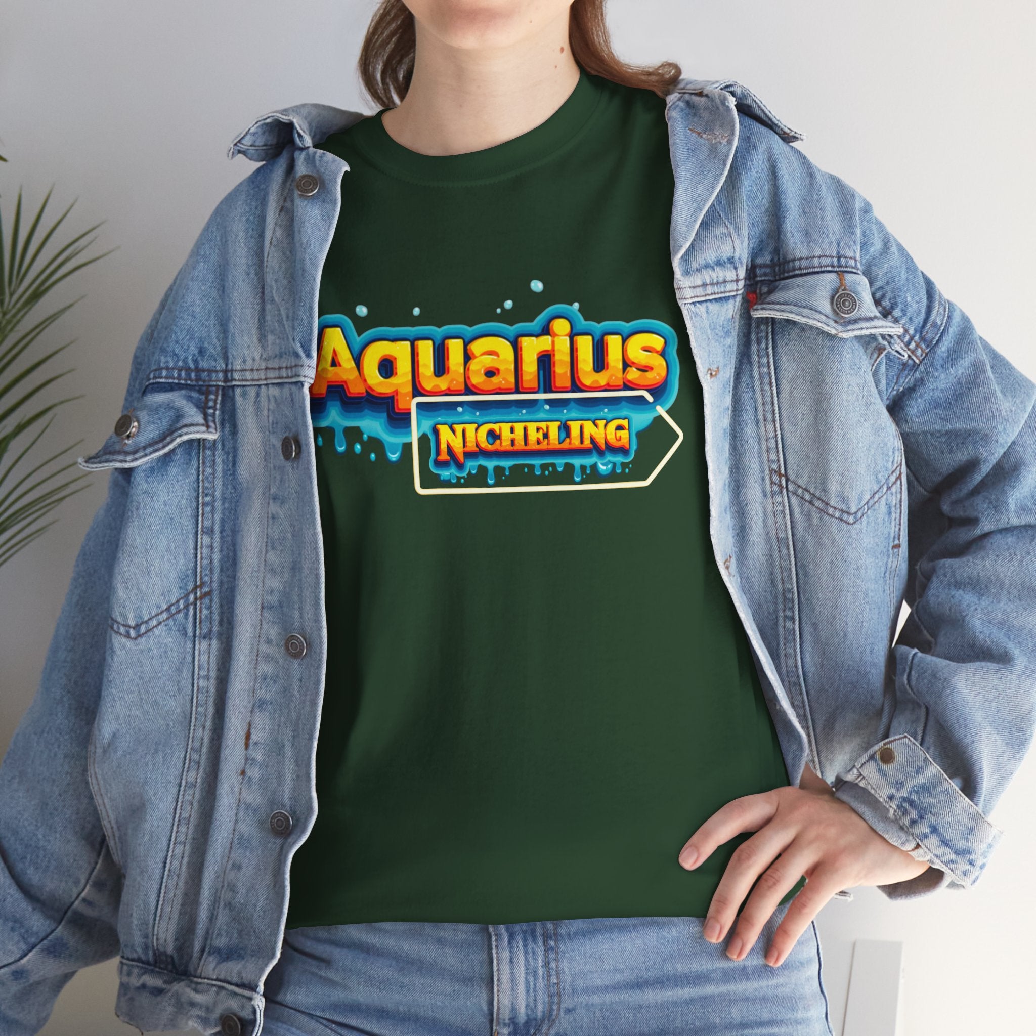 🌬️ Aquarius Nicheling T-Shirt — Official Artifact of the Nicheverse